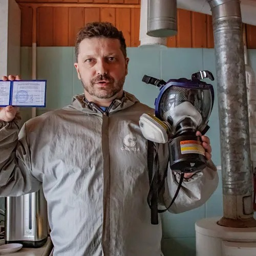 ФОТО Удаление плесени в Новосибирске